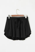 Lemon Inspired Drawstring High Waist Lined Tennis Skorts
