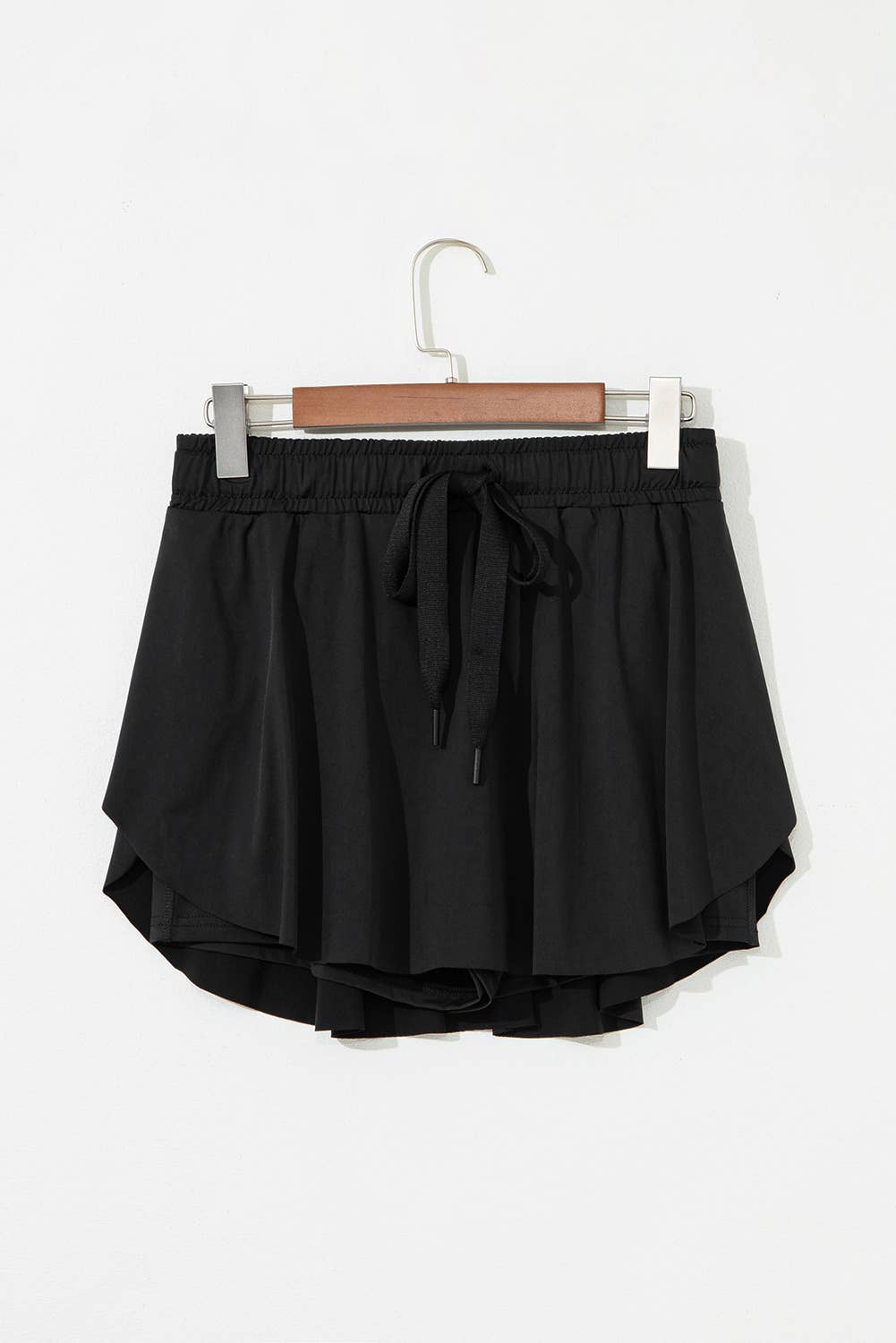 Lemon Inspired Drawstring High Waist Lined Tennis Skorts