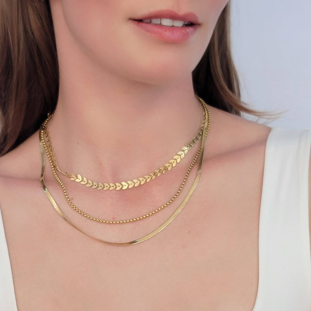 Triple Layer Water Resistant Necklace