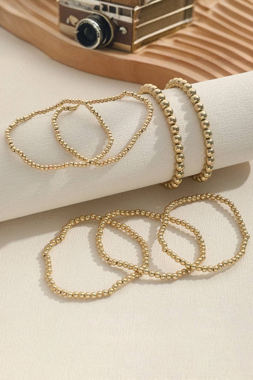 Gold Bead Stack