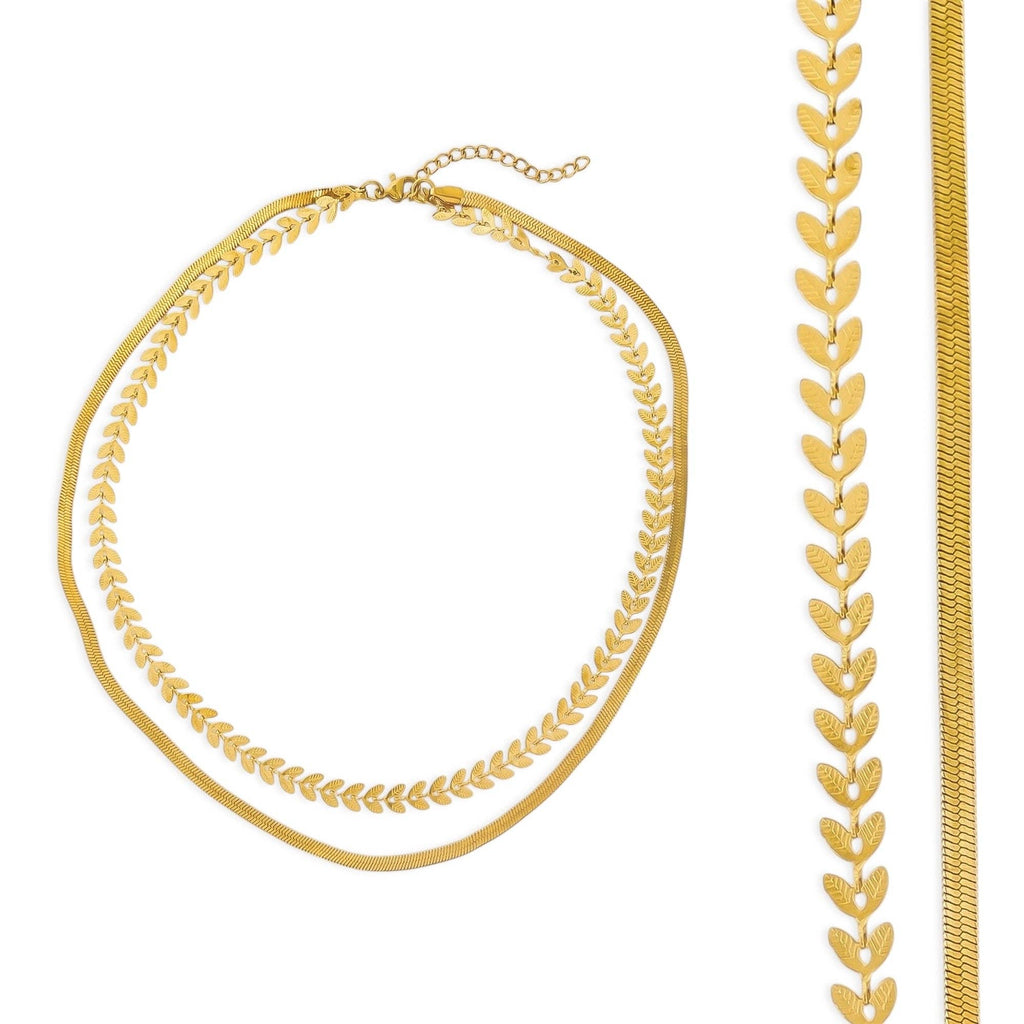 Double Layer Water Resistant Necklace