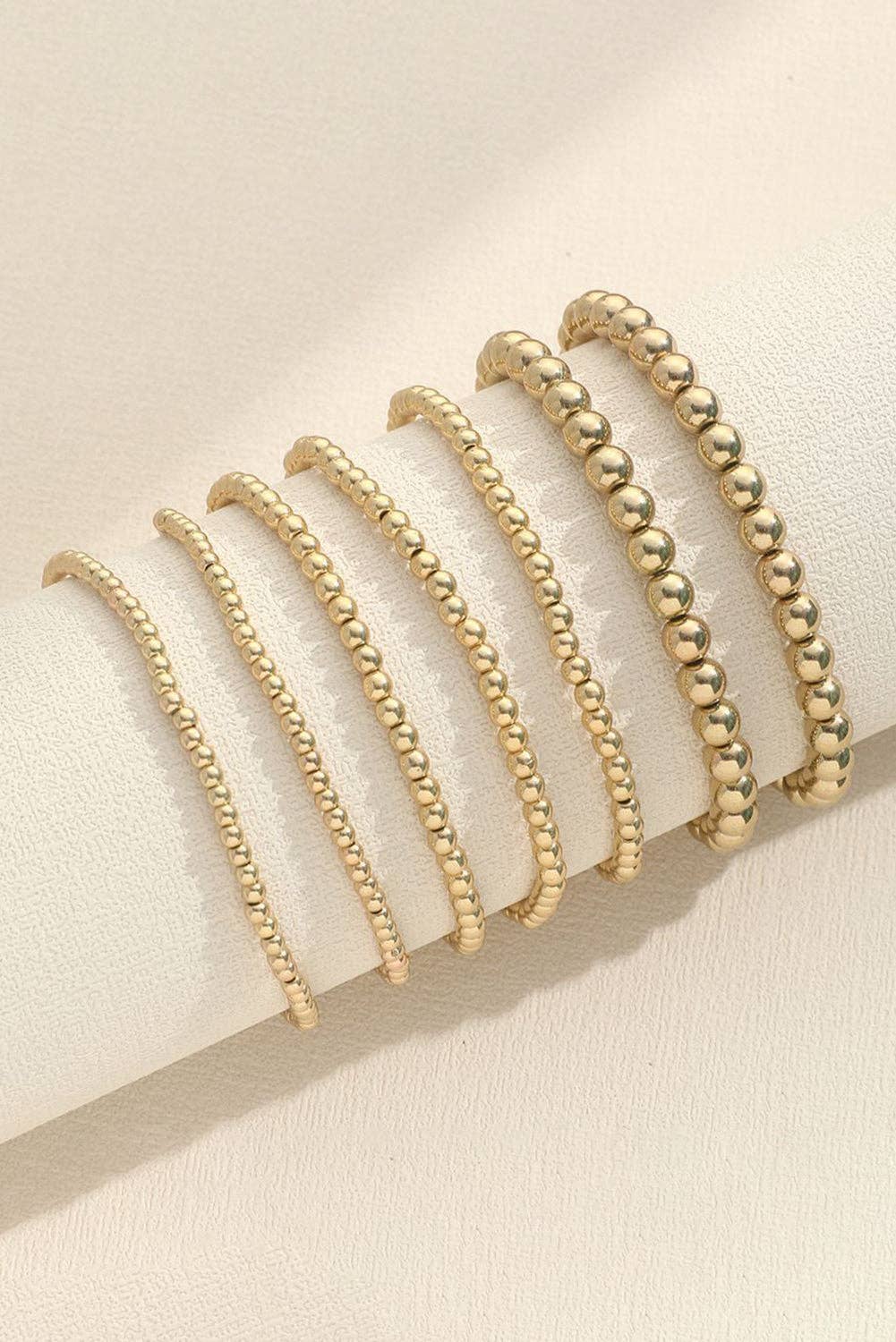Gold Bead Stack