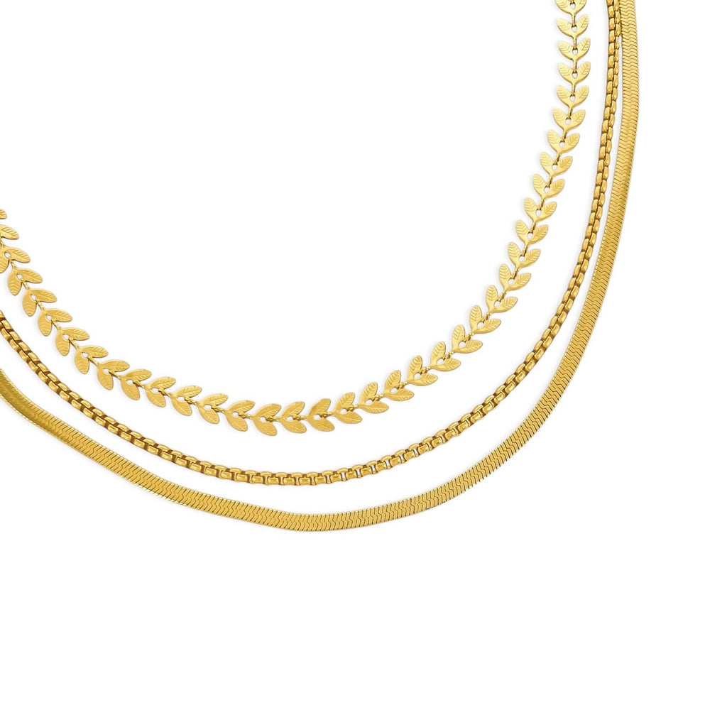 Triple Layer Water Resistant Necklace