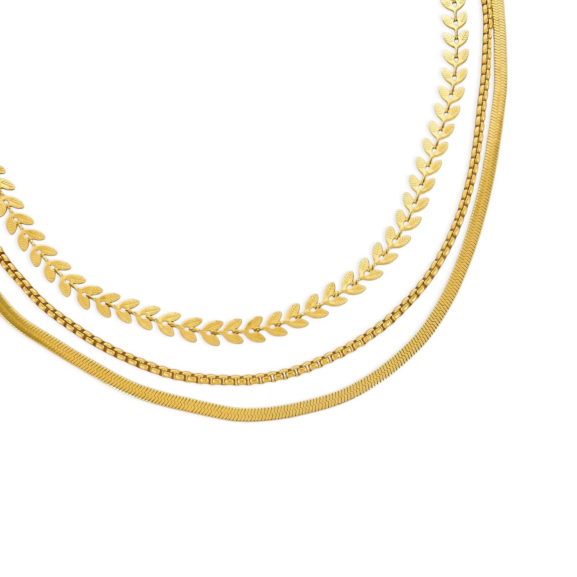 Triple Layer Water Resistant Necklace