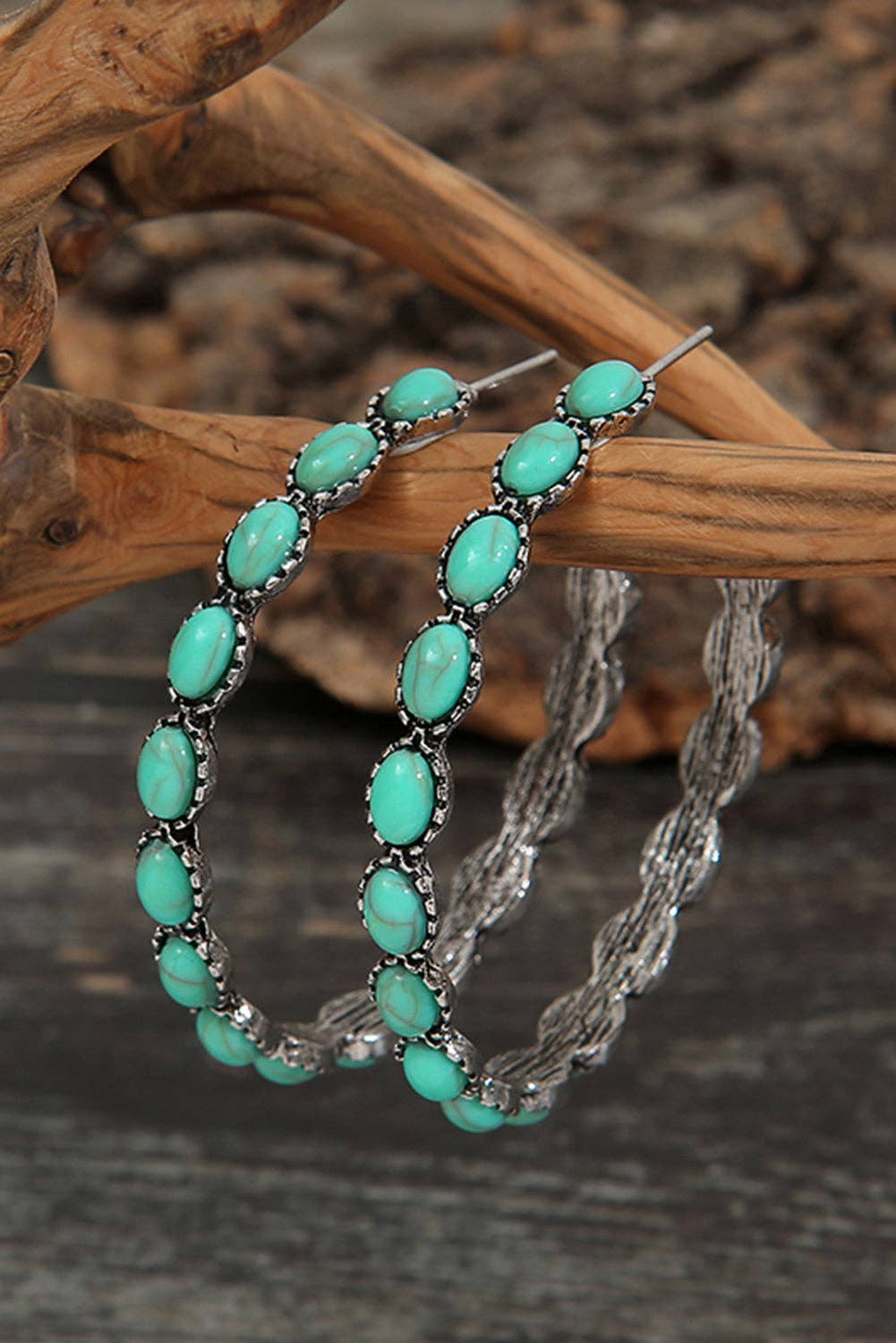 Western Turquoise Inspired Earrings