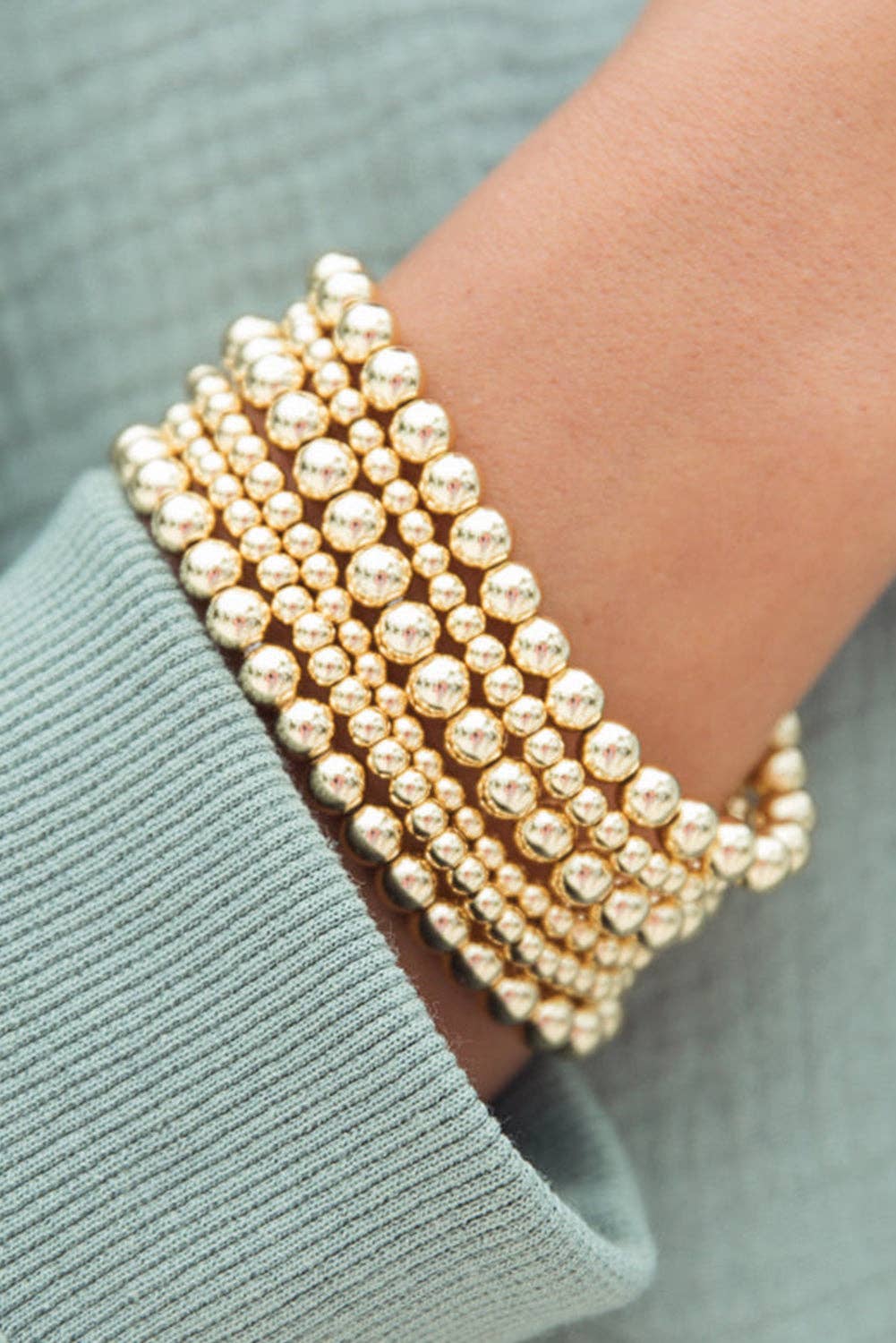 Gold Bead Stack