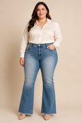 Vervet Bella High Rise Flare Jeans