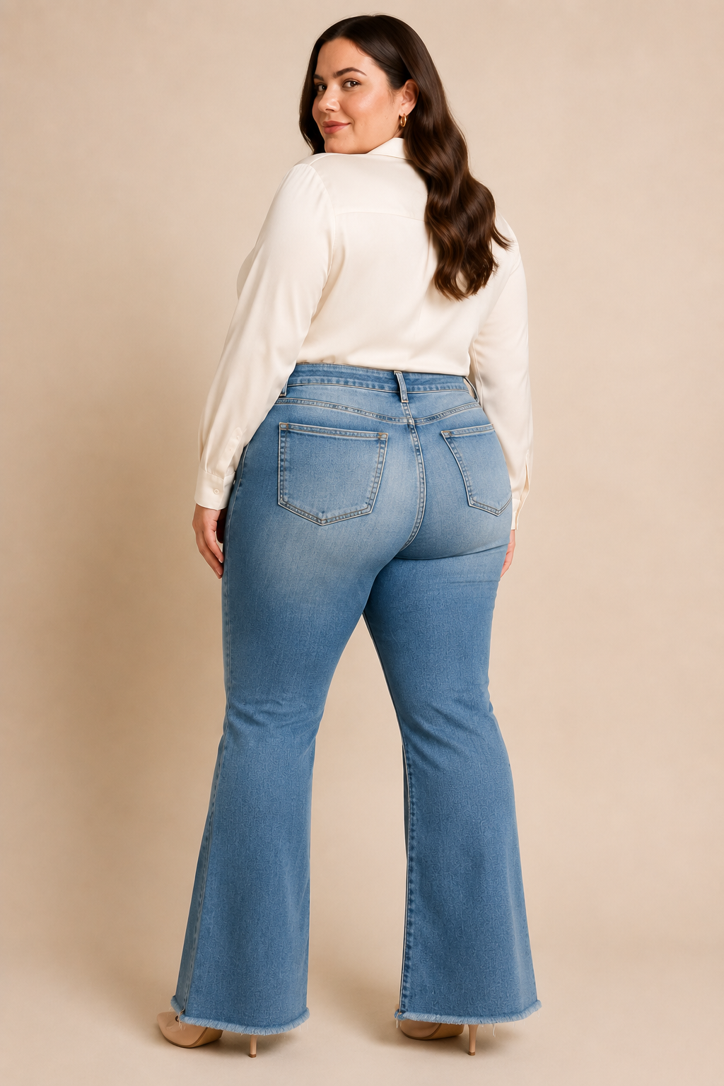 Vervet Bella High Rise Flare Jeans