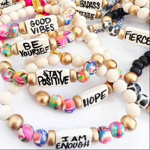 Affirmation Name Bracelets