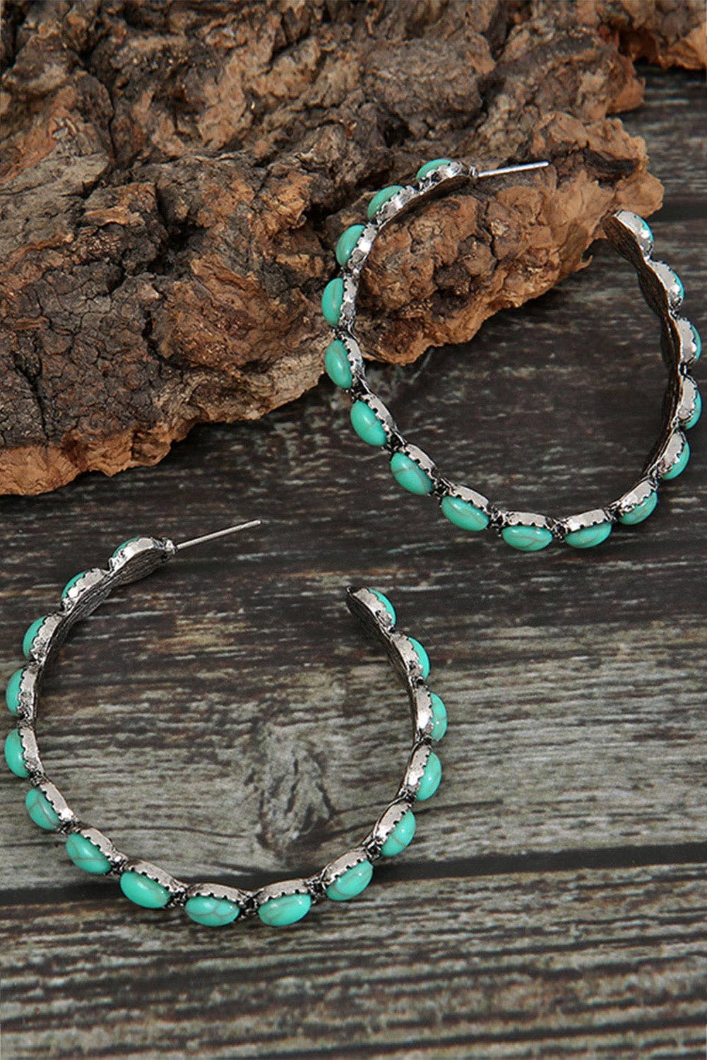 Western Turquoise Inspired Earrings