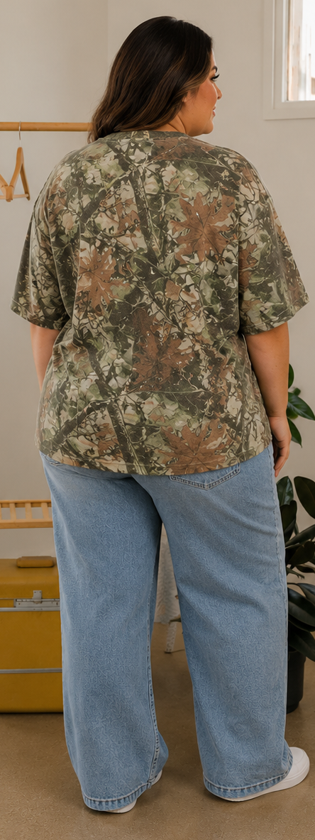 Arkansas Razorbacks Filled Gault Camo Graphic Tee