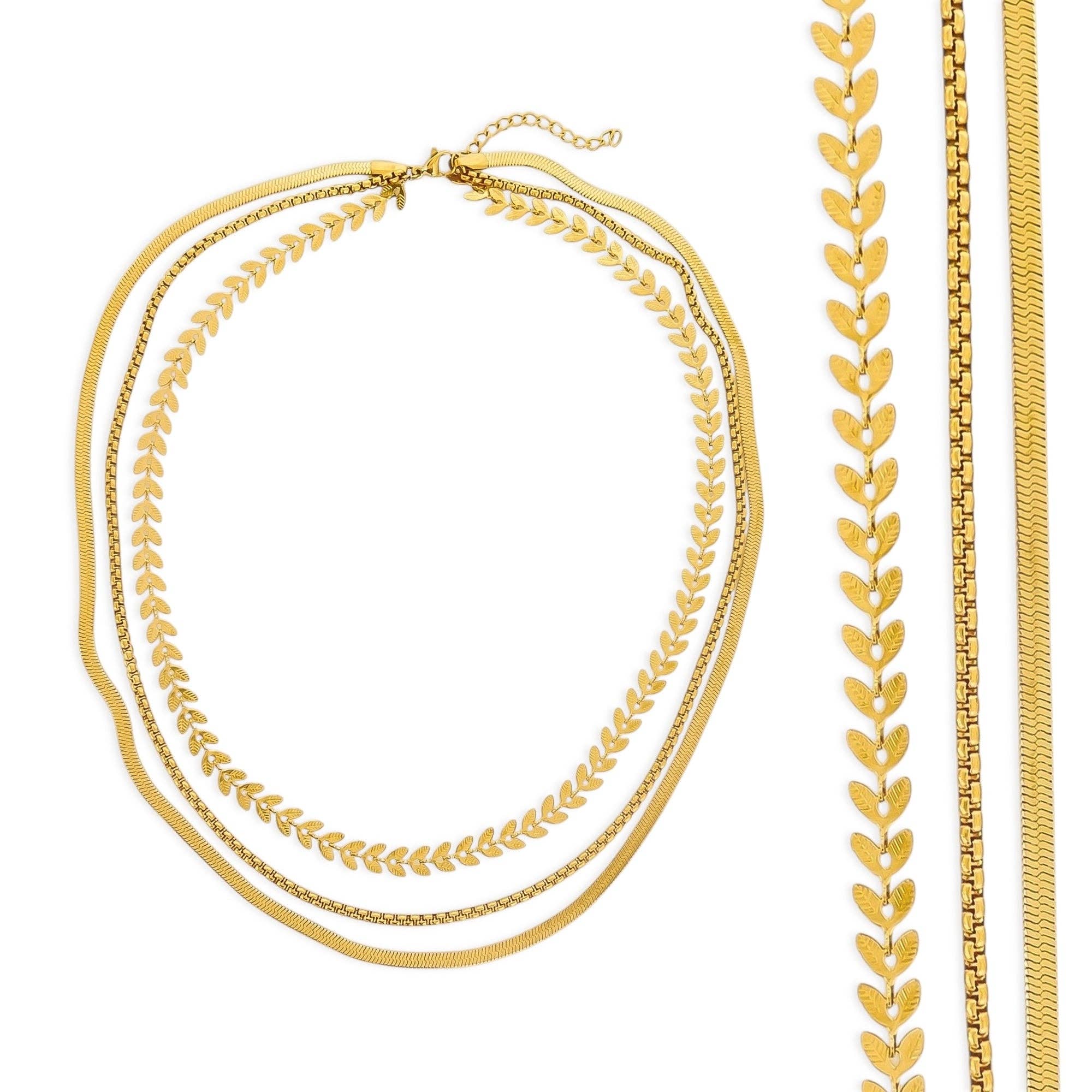 Triple Layer Water Resistant Necklace