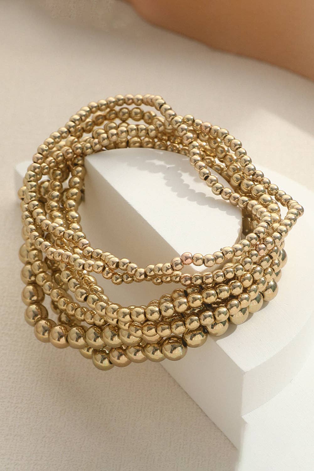 Gold Bead Stack