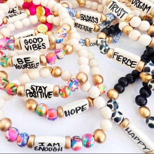 Affirmation Name Bracelets